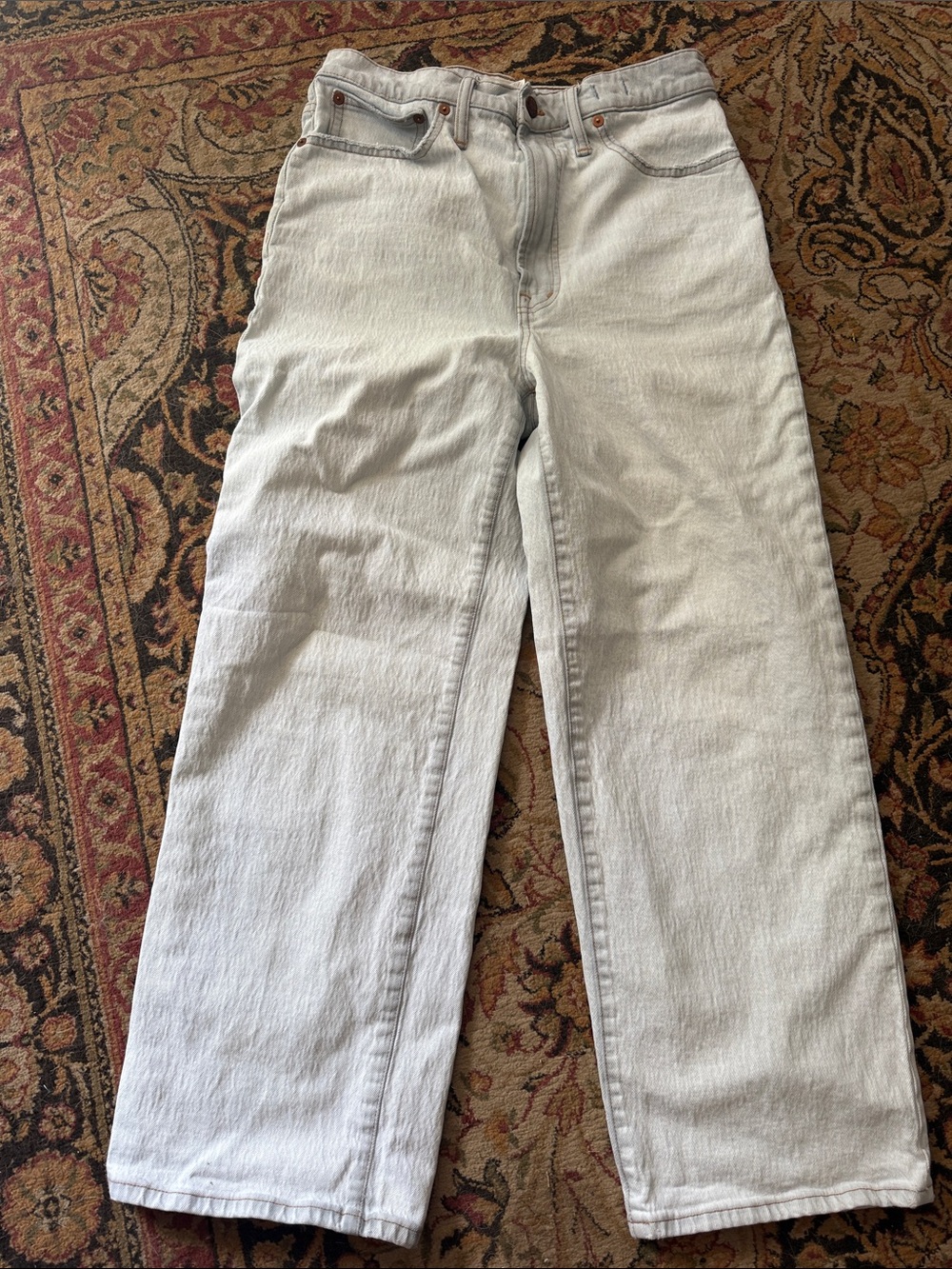 Madewell Light Wash Denim Jeans - Light Blue